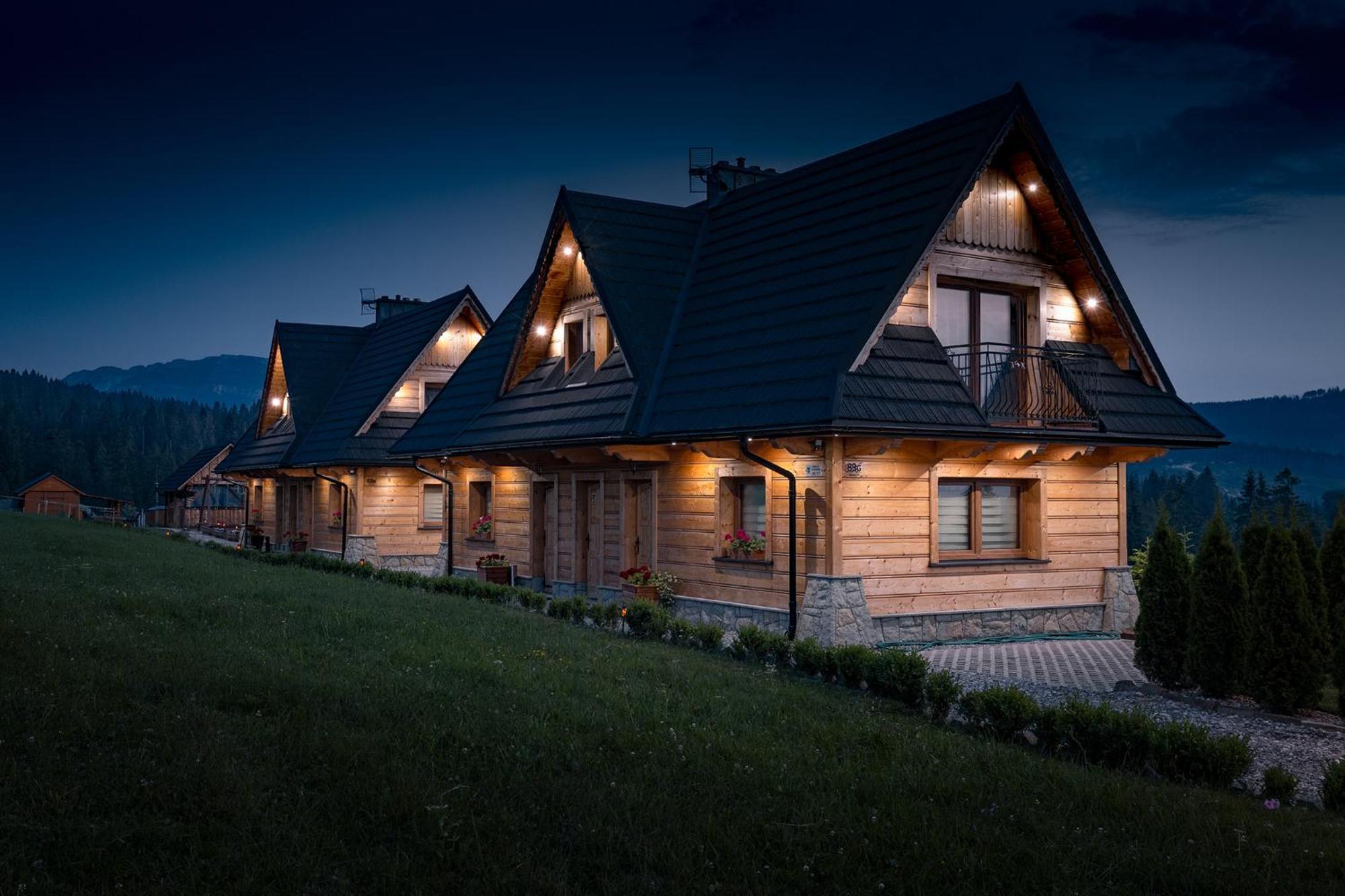 Witowianskie Domki Z Kominkiem, Jacuzzi I Sauna Dzianisz Екстериор снимка