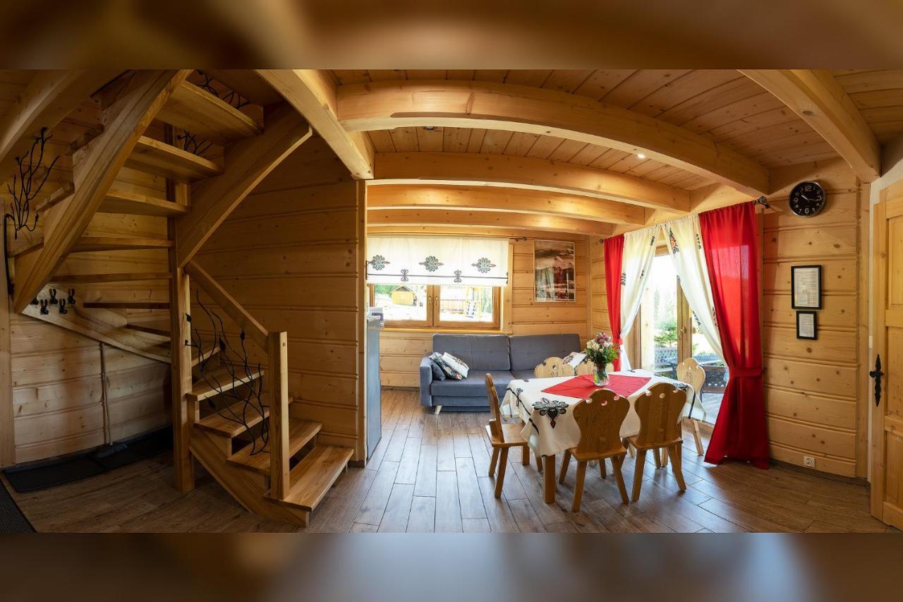 Witowianskie Domki Z Kominkiem, Jacuzzi I Sauna Dzianisz Екстериор снимка