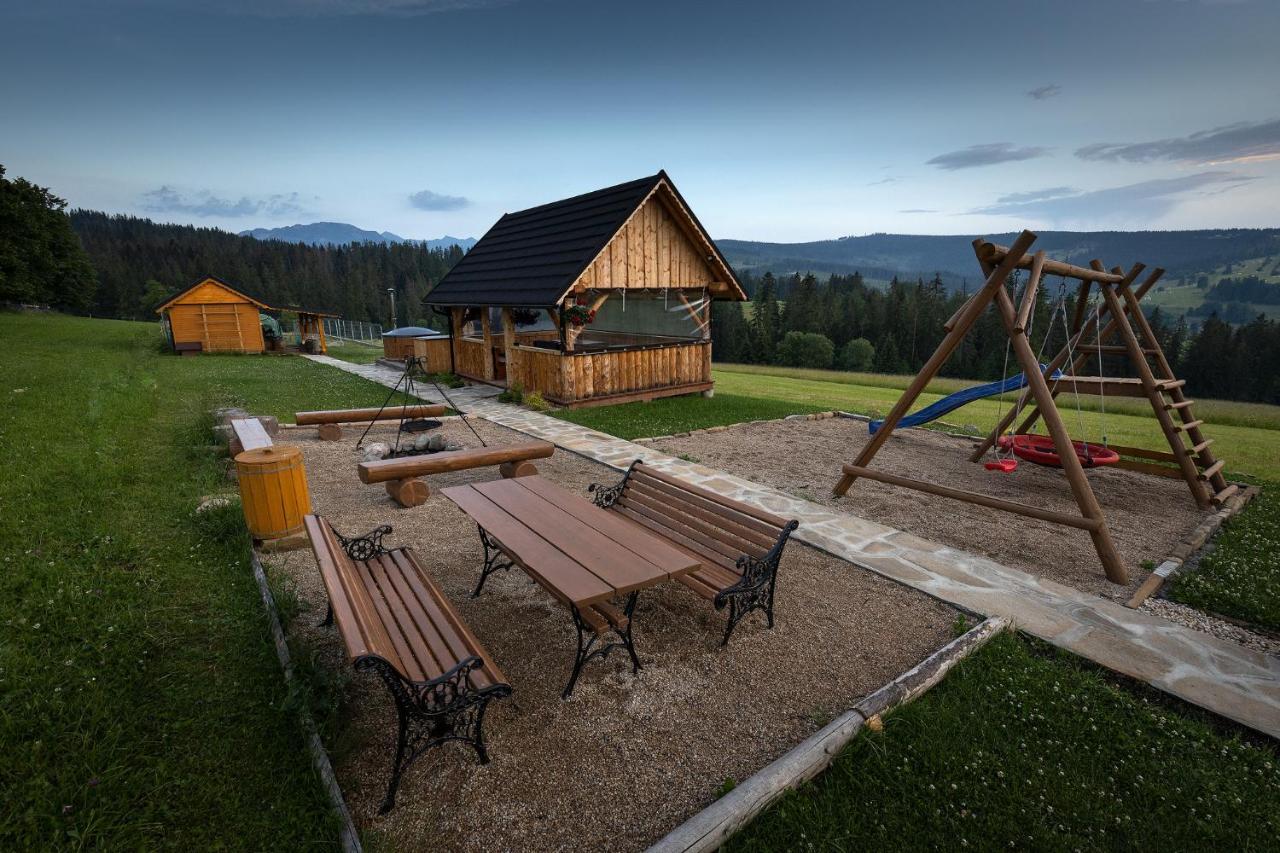 Witowianskie Domki Z Kominkiem, Jacuzzi I Sauna Dzianisz Екстериор снимка