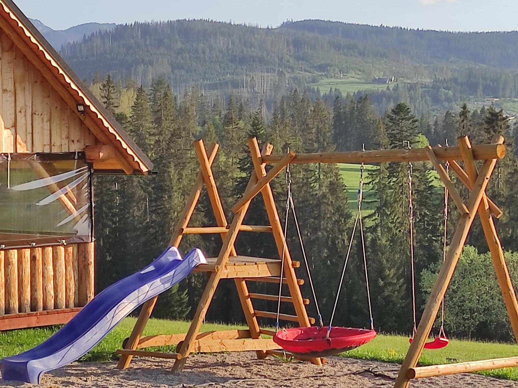 Witowianskie Domki Z Kominkiem, Jacuzzi I Sauna Dzianisz Екстериор снимка