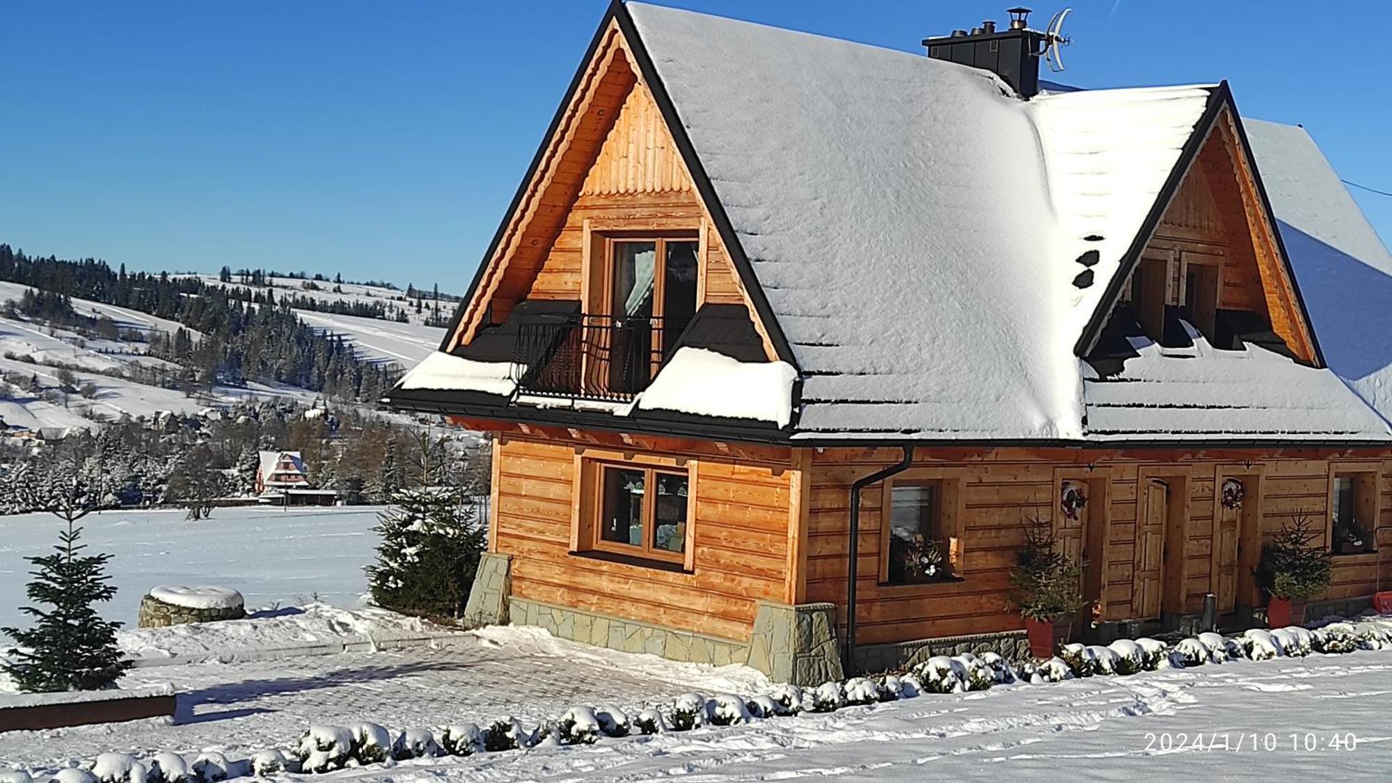Witowianskie Domki Z Kominkiem, Jacuzzi I Sauna Dzianisz Екстериор снимка