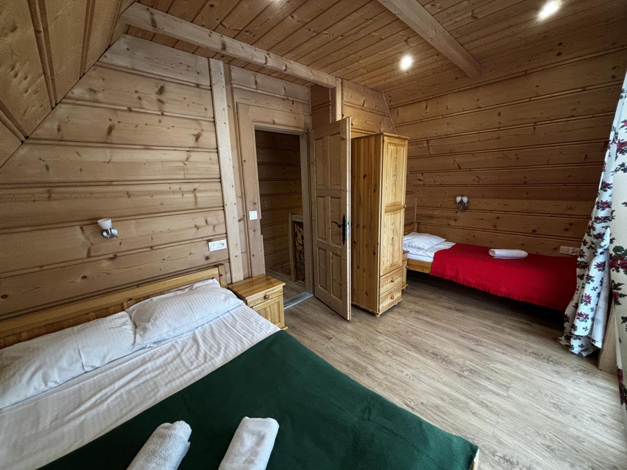 Witowianskie Domki Z Kominkiem, Jacuzzi I Sauna Dzianisz Екстериор снимка